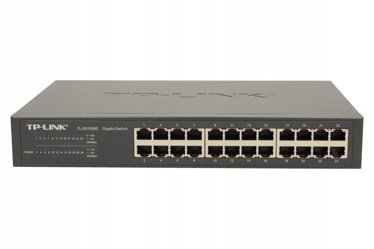 Prepínač TP-Link SG1024D L2 24x1GbE Desktop